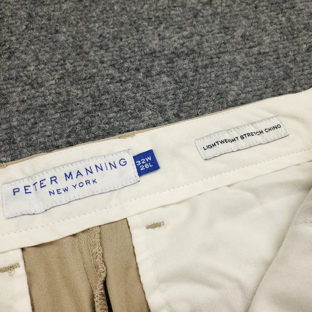PETER MANNING ($98)- Men's Slim Fit Khaki Chinos - Trousers. Unworn & like new.